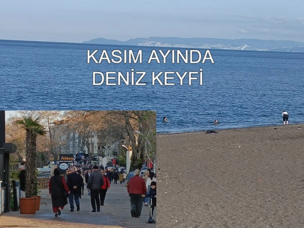 KASIM AYINDA DENİZ KEYFİ