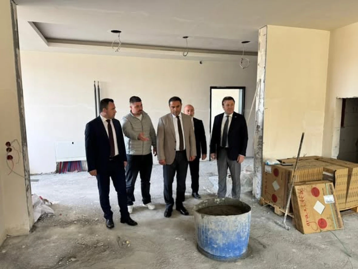 Kaymakam Uzan&rsquo;dan Piri Reis MTAL İnşaatına Yakın Takip