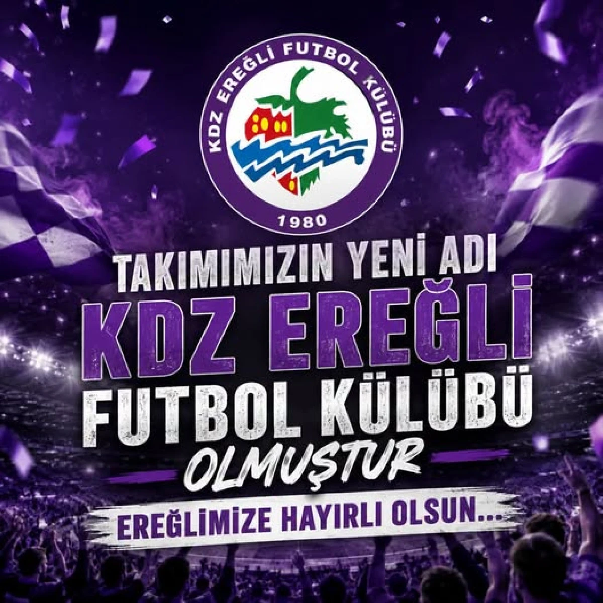 KDZ. EREĞLİ BELEDİYESPOR'DA HEM İSİM DEĞİŞTİ HEM DE KONGRE KARARI ALINDI!