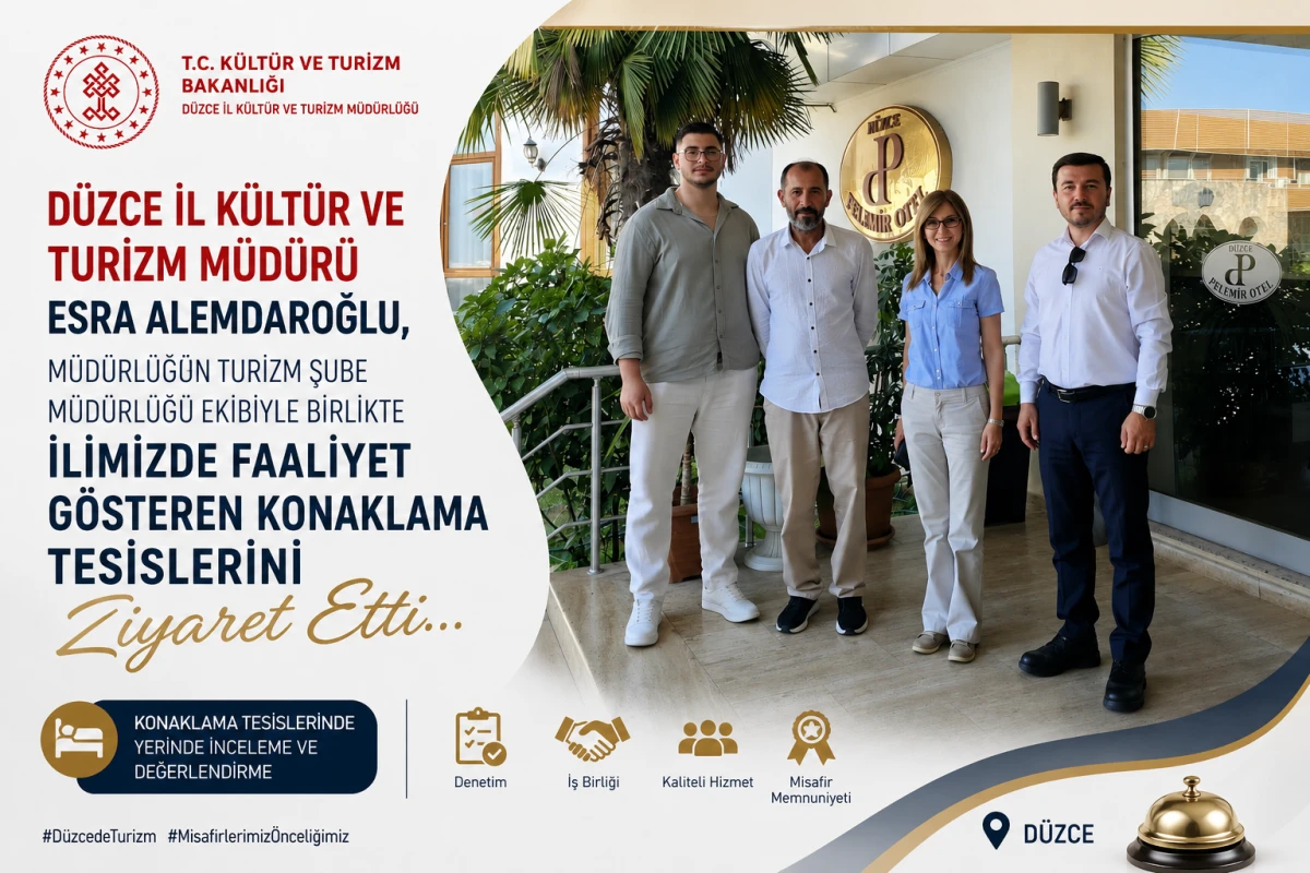 KONAKLAMA TESİSLERİNİ DENETLEDİ