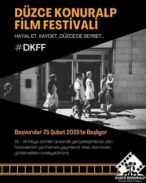KONURALP FİLM GÜNLERİNE BAŞVURLAR