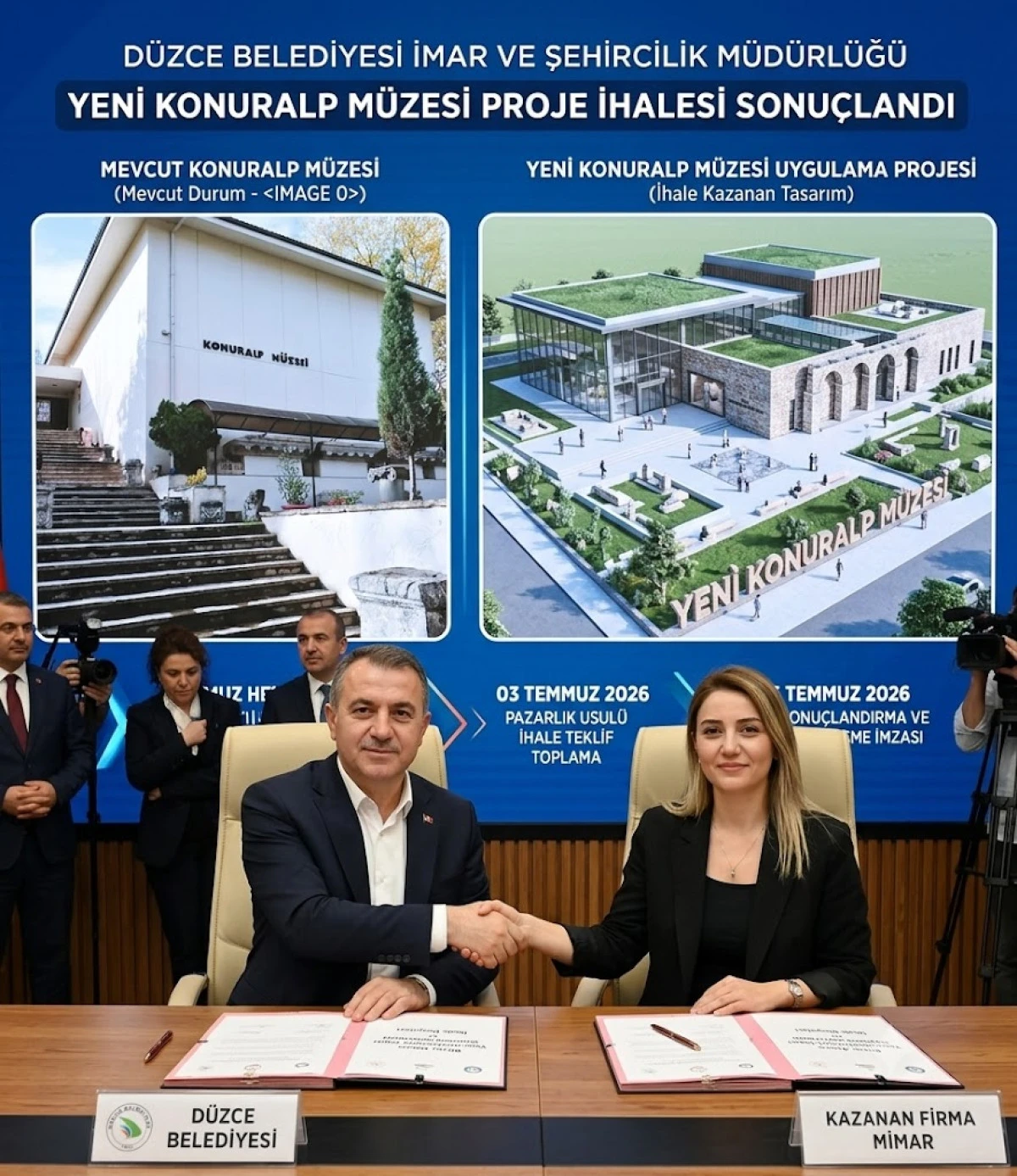 KONURALP M&Uuml;ZESİ İHALESİ YAPILDI
