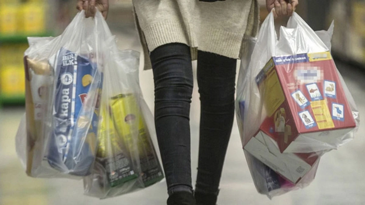 Market poşeti artık paralı oldu