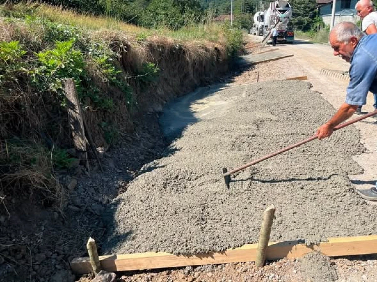 Merkez İl&ccedil;ede Yayla ile G&uuml;ldere Arasında V Kanal &Ccedil;alışması Başladı