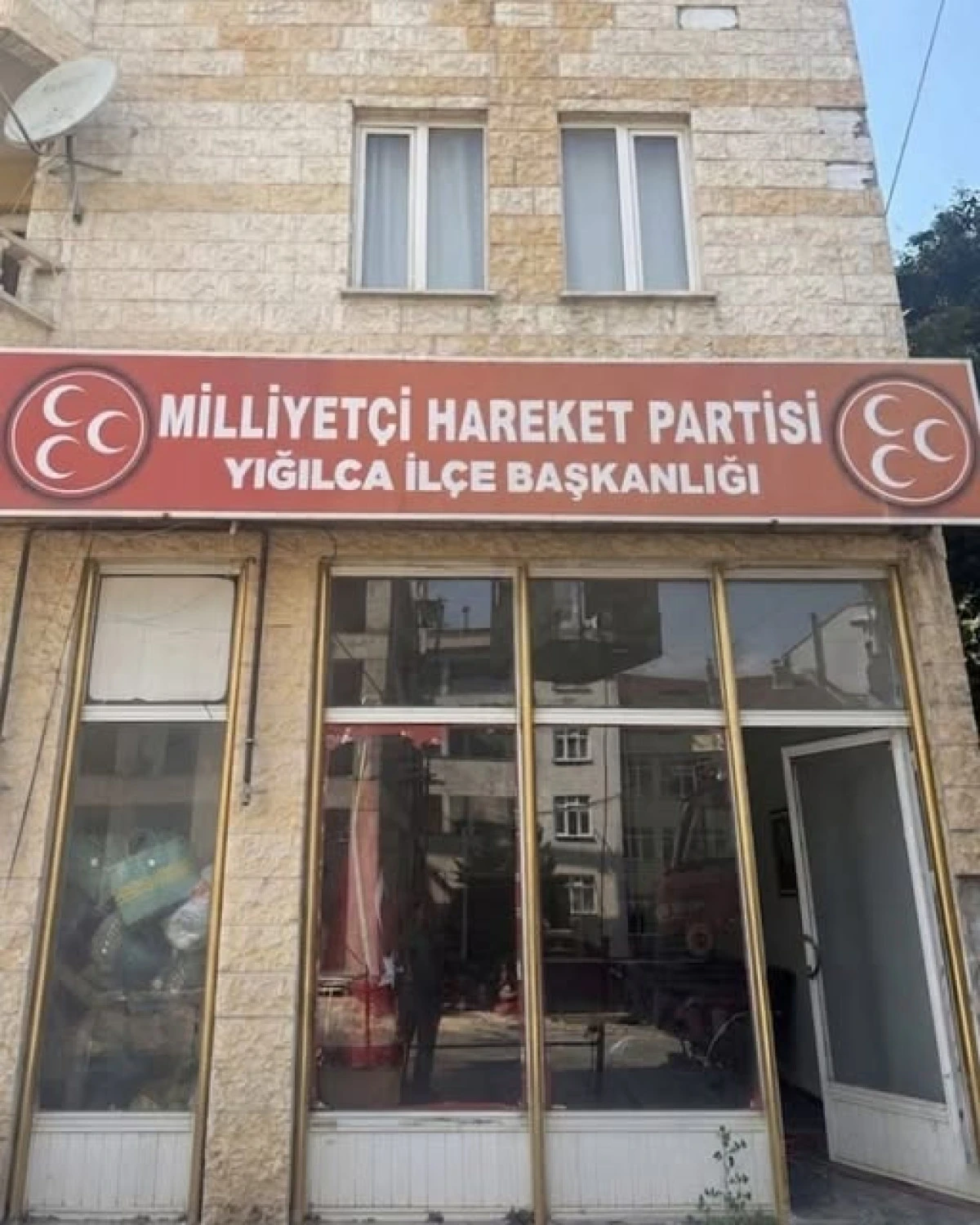 MHP YIĞILCA İL&Ccedil;E TEŞKİLATI YENİ HİZMET BİNASINDA 