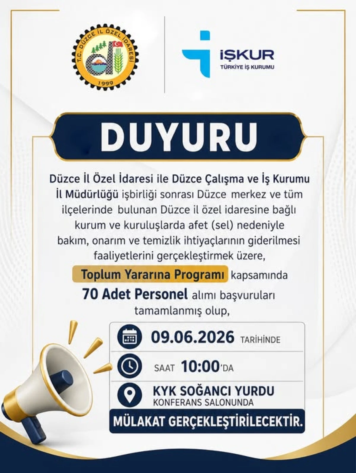 M&uuml;lakat Tarihi Belli Oldu!