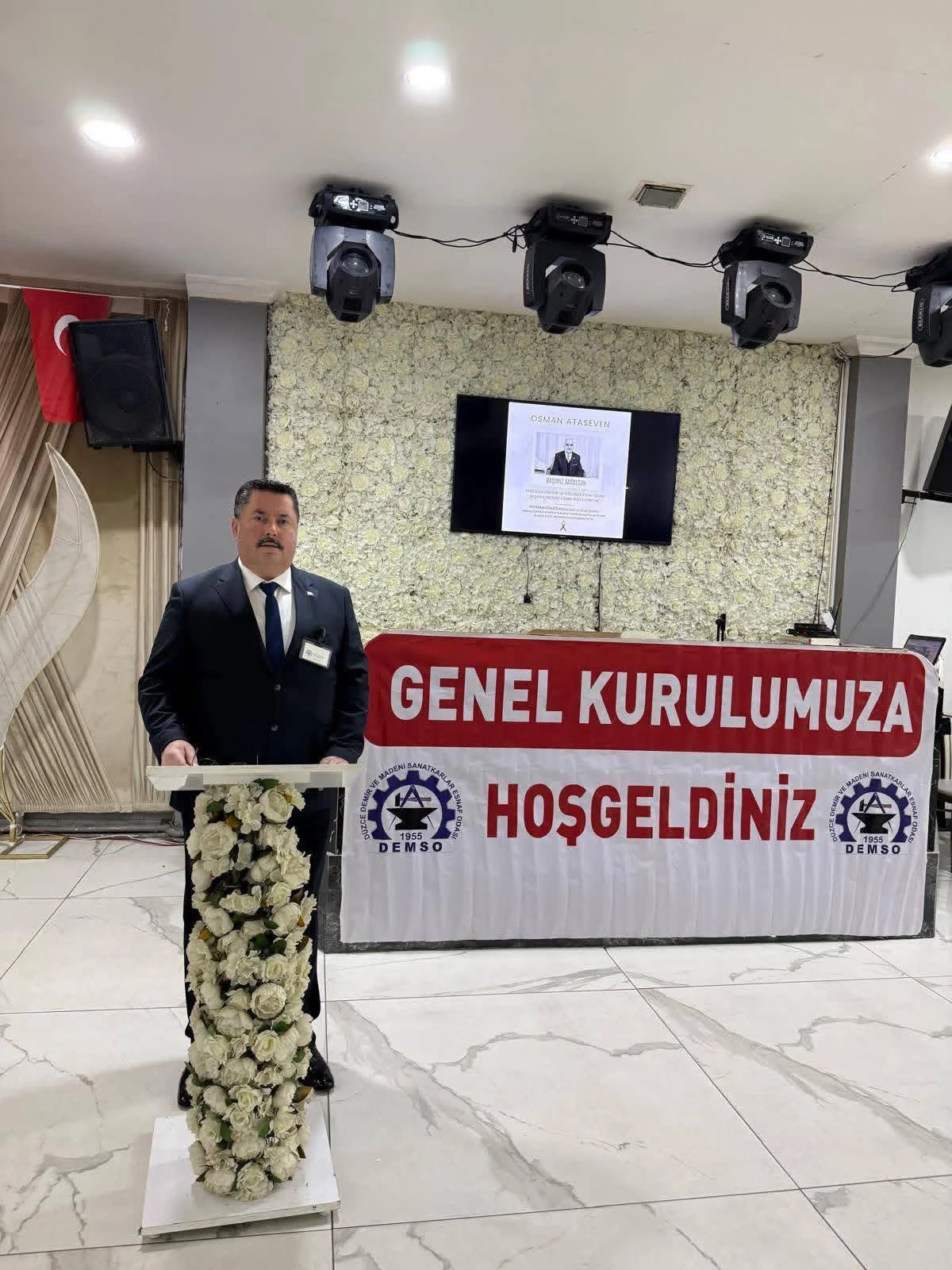 Murat Ge&ccedil;ici Tekrar Başkan