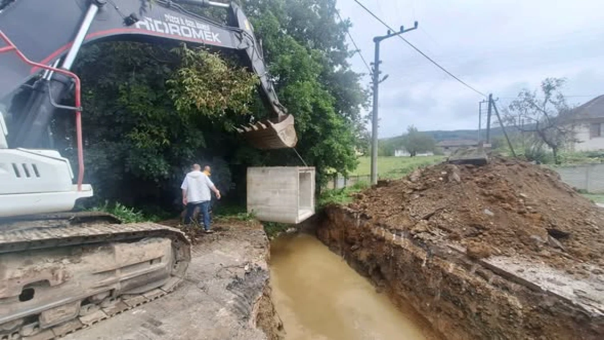 MUSABABA K&Ouml;Y&Uuml;&rsquo;NDE ALTYAPI &Ccedil;ALIŞMASI TAMAMLANDI