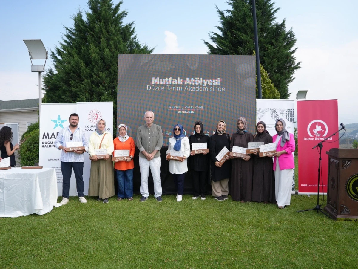 MUTFAK AT&Ouml;LYESİ D&Uuml;ZCE TARIM AKADEMİSİ&rsquo;NDE KURULUYOR PROJESİ TAMAMLANDI