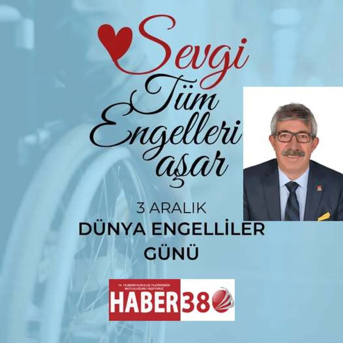 NAİM TOP ,ENGELİLLİLERİ UNUTMADI