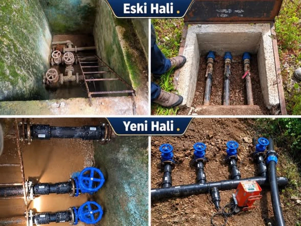 Nazımbey K&ouml;y&uuml; İ&ccedil;me Suyu Deposu Yenilendi