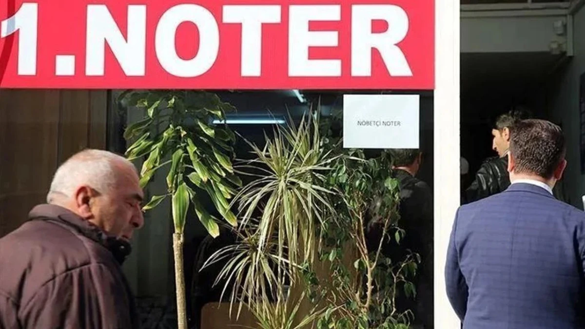 Noter &uuml;cretlerine zam yapıldı