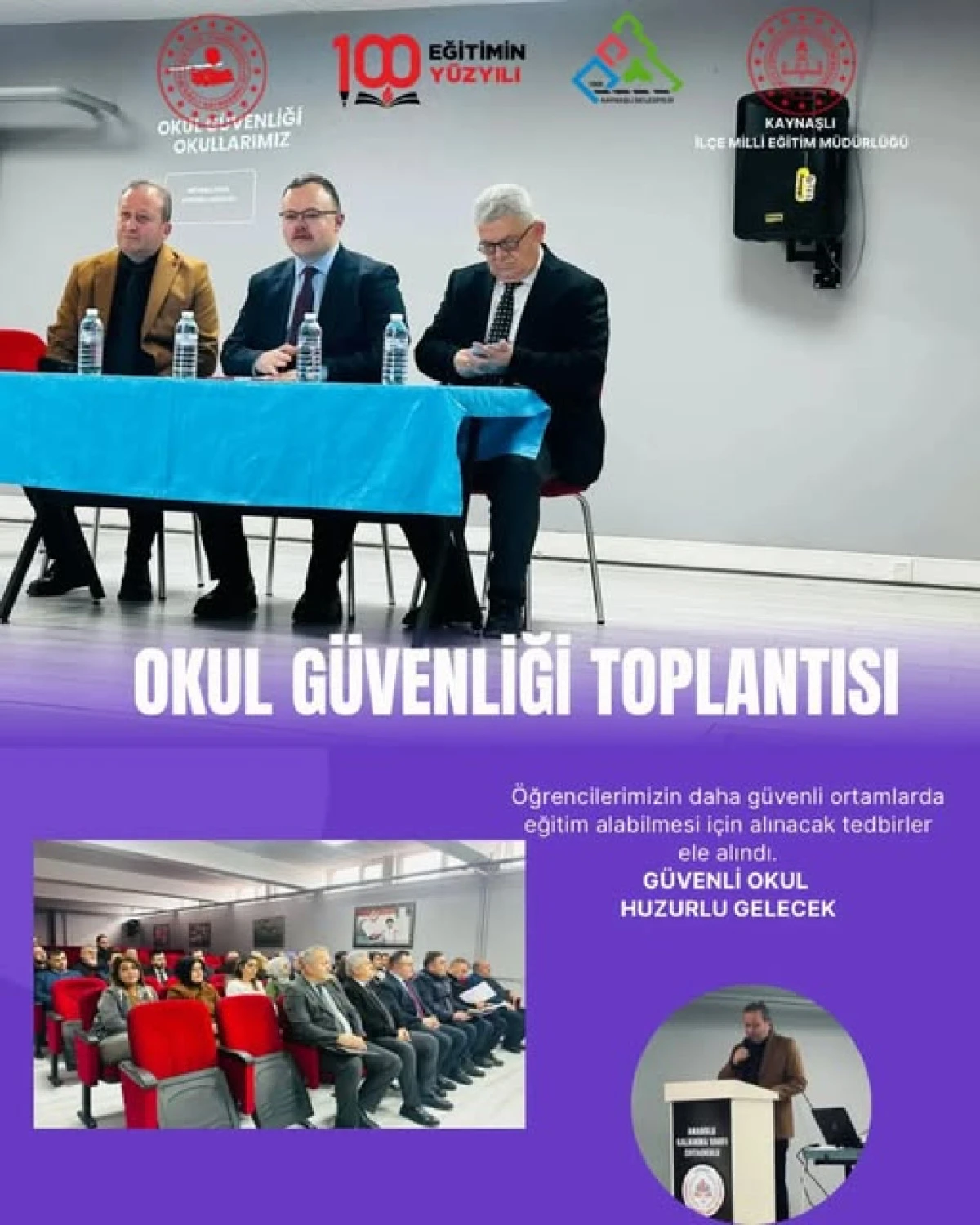 Okul G&uuml;venliği Toplantısı