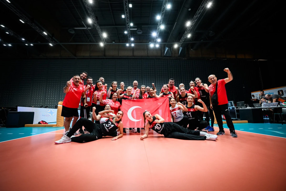 Oturarak Voleybol Kadın Mill&icirc; Takımımız Avrupa Şampiyonu