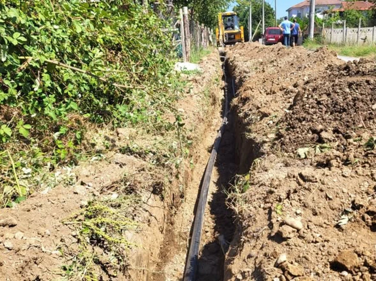 Pınarlar K&ouml;y&uuml;&rsquo;nde Yeni Yerleşim Alanına İ&ccedil;me Suyu Hattı