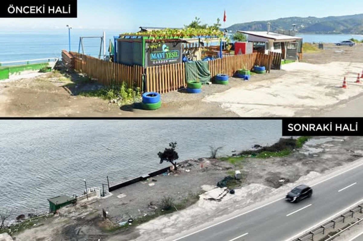 PLAJLAR B&Ouml;LGESİ KA&Ccedil;AK YAPI VE İŞGALLERDEN TEMİZLENDİ