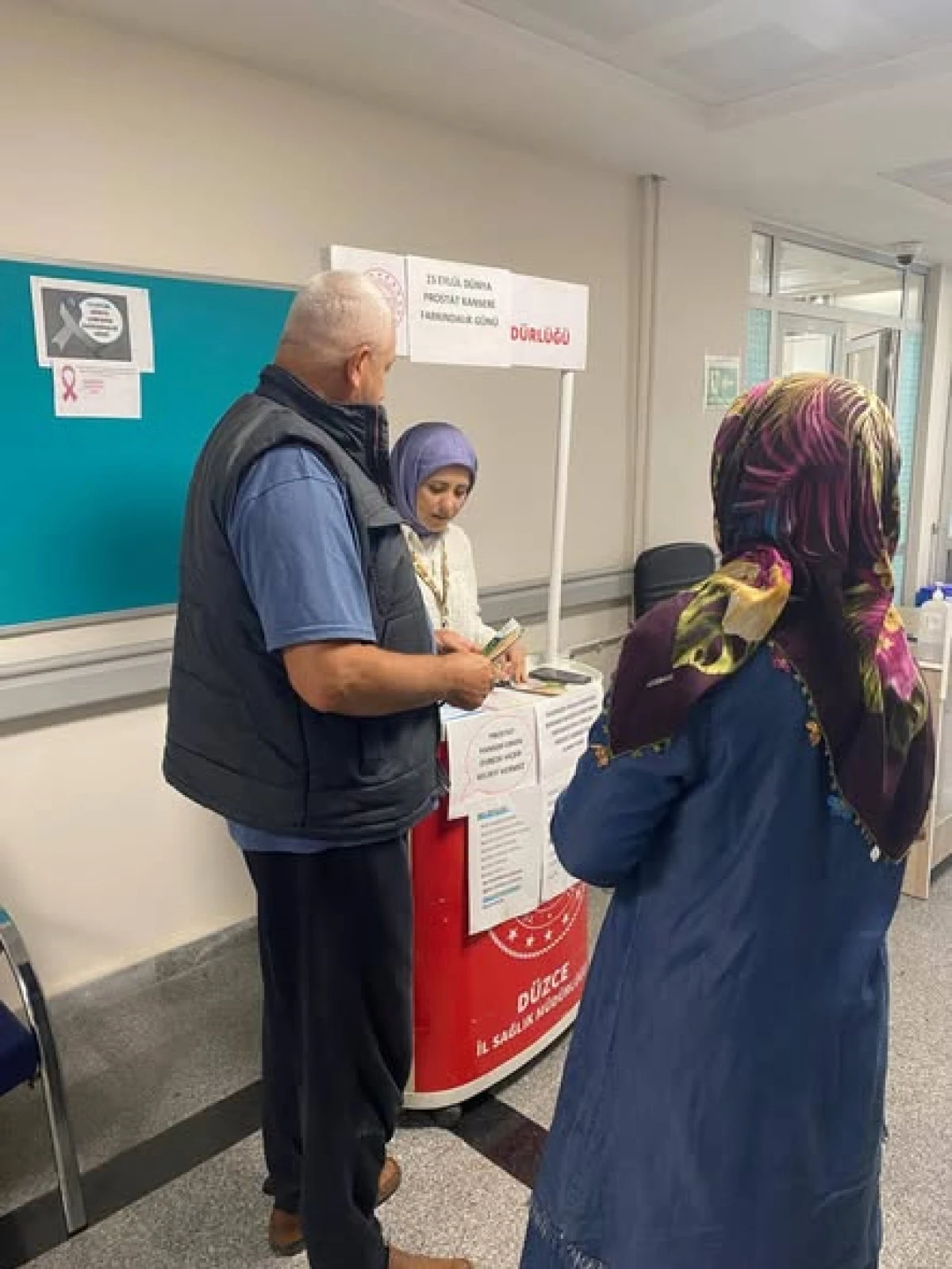 Prostat Kanseri ve Lenfoma Konusunda Bilgilendirme ve Farkındalık Standı A&ccedil;ıldı.
