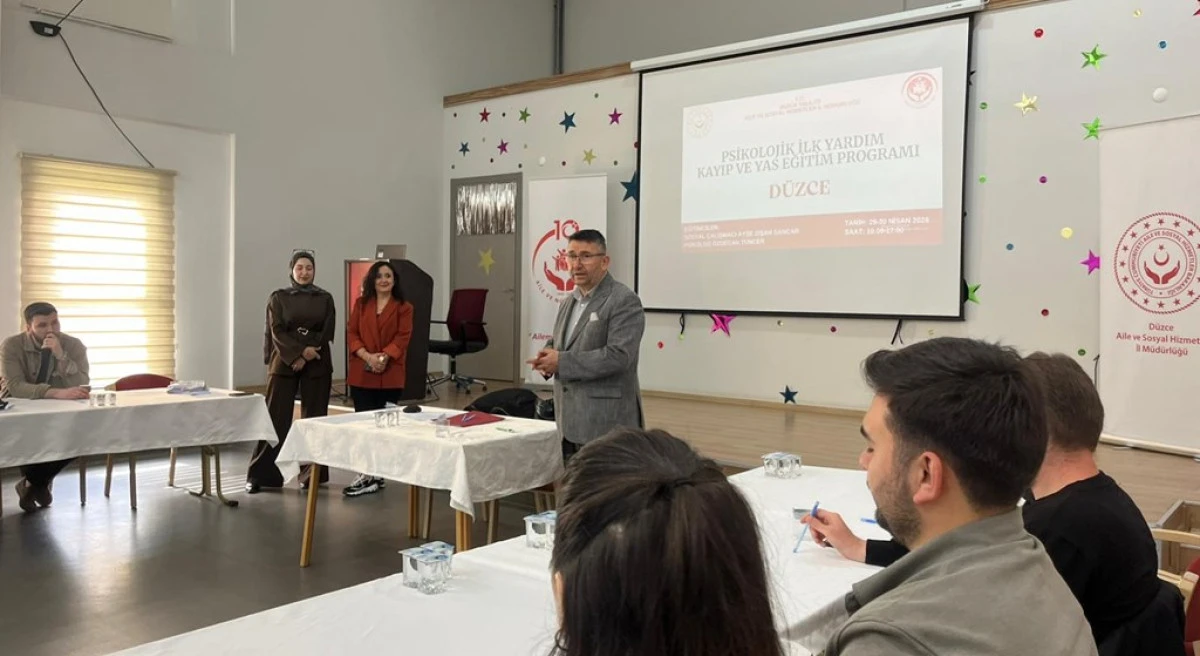 Psikolojik İlk Yardım ve Yas S&uuml;reci&rdquo; Eğitimi Verildi.