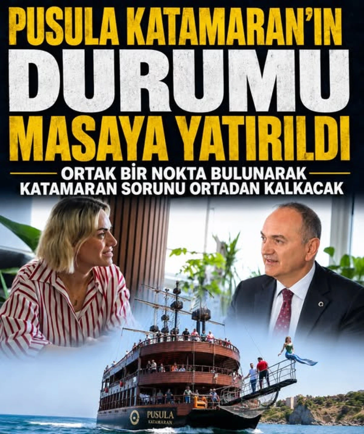 Pusula Katamaran Sorununda Umut Veren Gelişme