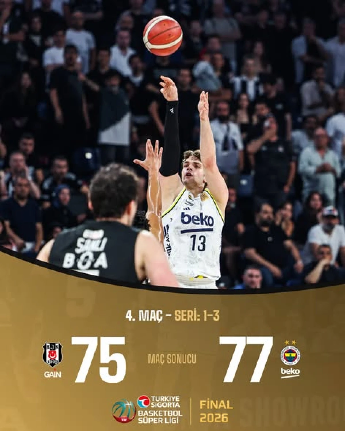 ŞAMPİYON FENERBAH&Ccedil;E BEKO!