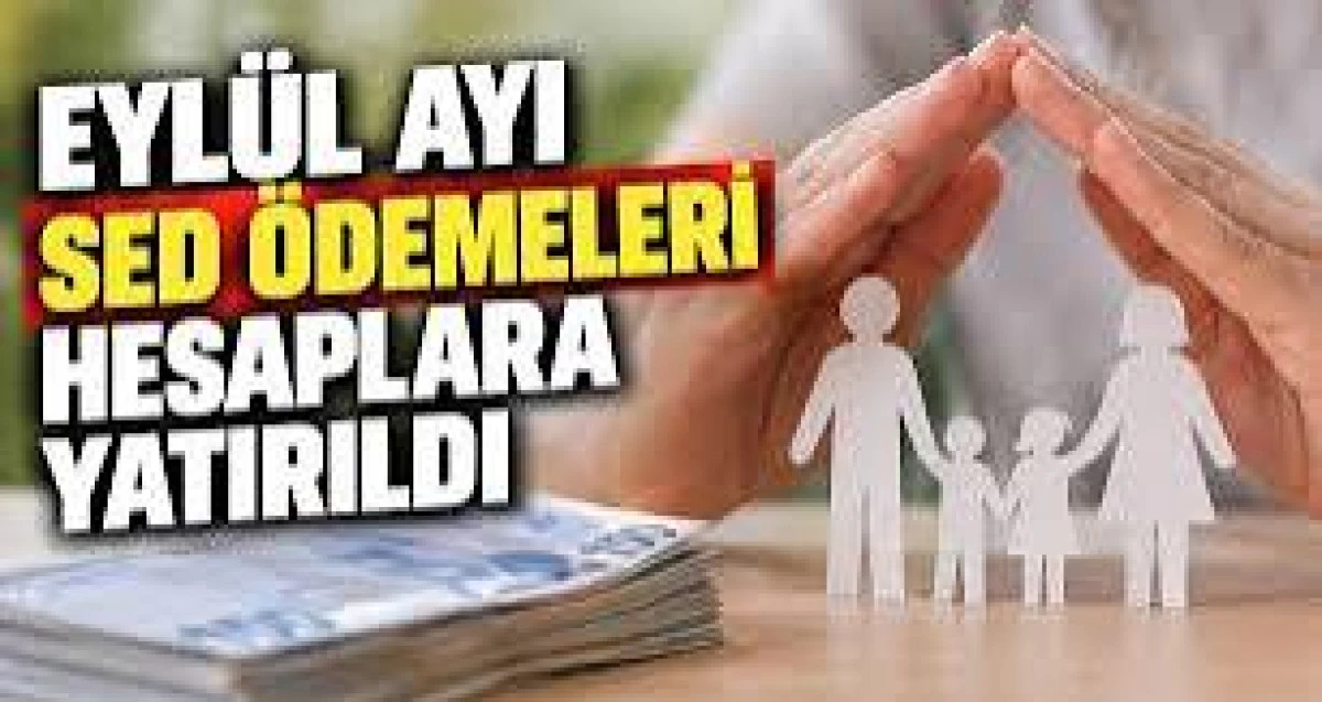 SED &ouml;demeleri hesaplara yatırıldı