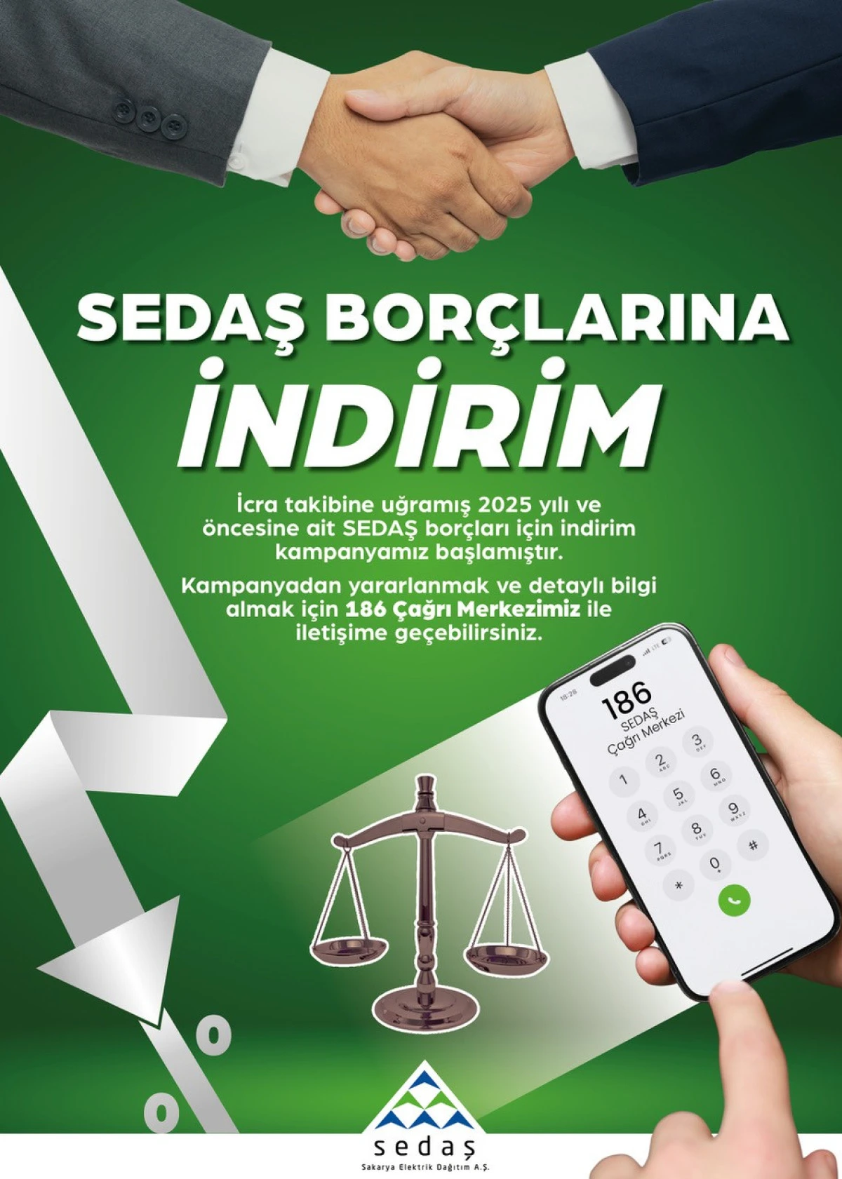 SEDAŞ&rsquo;tan 2025 Yılı ve &Ouml;ncesi İcra Bor&ccedil;larına İndirim Fırsatı