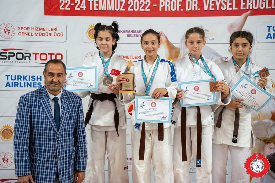 Spor Toto Minikler Türkiye Judo Şampiyonası Afyonkarahisar’da sürüyor