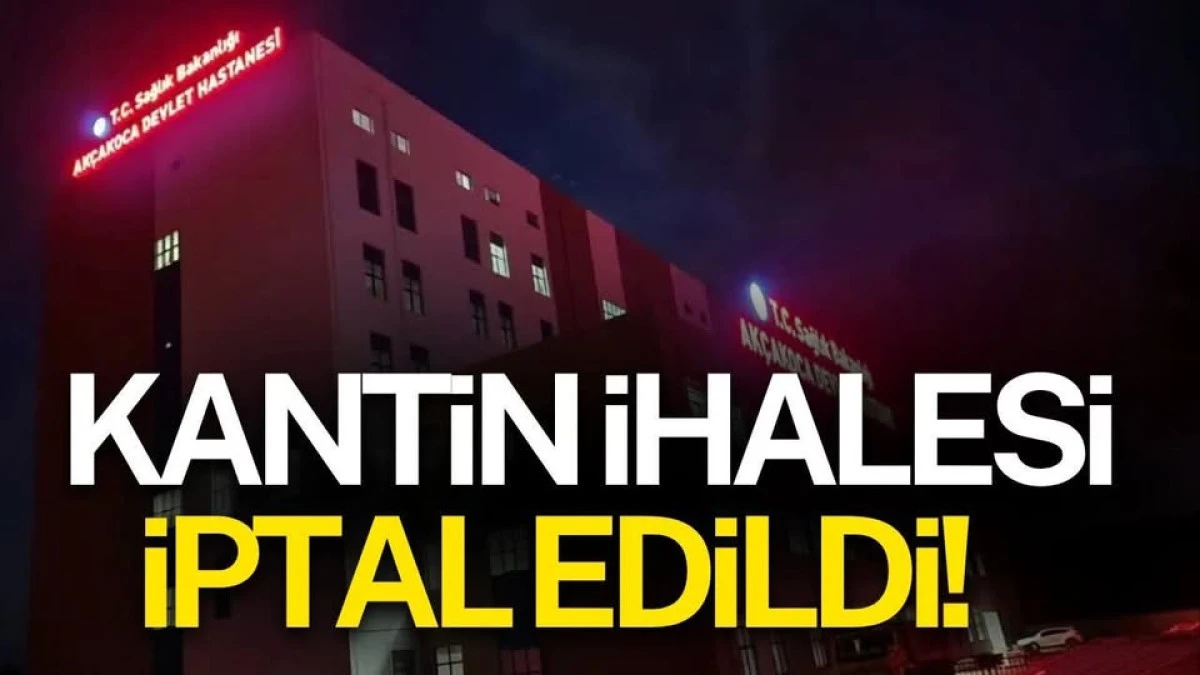 STOPAJ KRİZİ NEDENİYLE İPTAL EDİLDİ