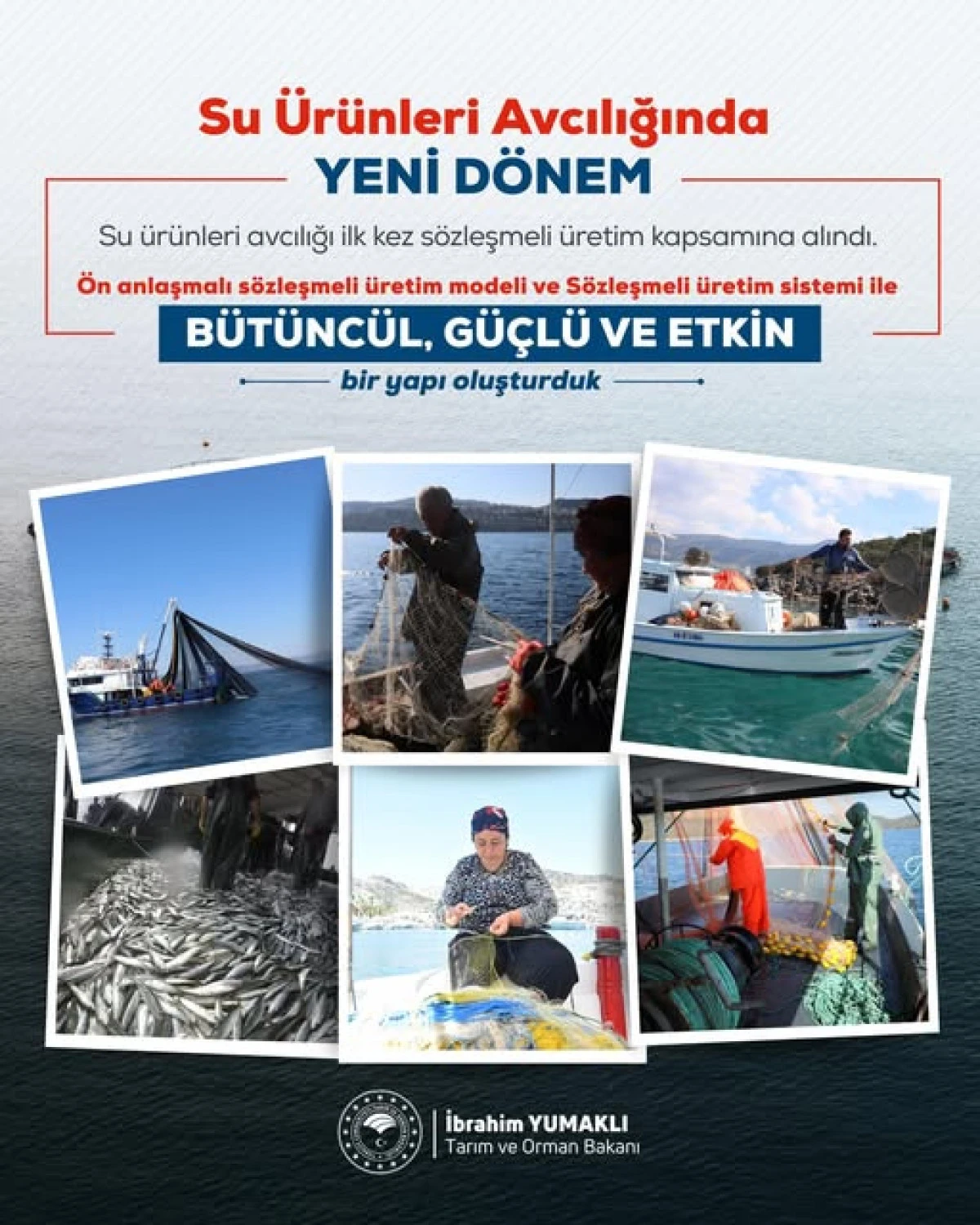 SU ÜRÜNLERİ AVCILIĞINDA YENİ DÖNEM BAŞLIYOR! 