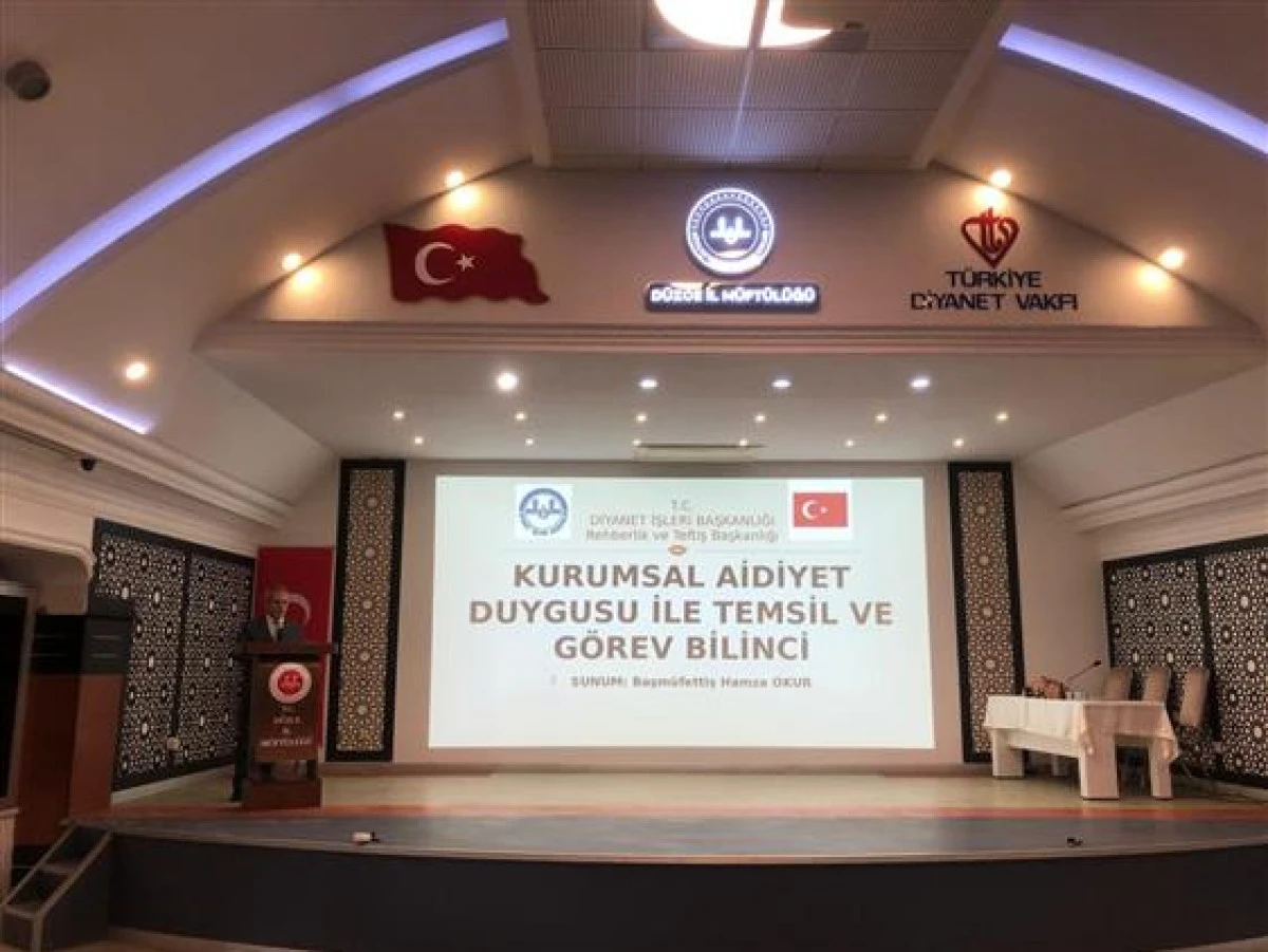 Şubat Ayı Mutad Personel Toplantısı İl M&uuml;ft&uuml;l&uuml;ğ&uuml;nde ger&ccedil;ekleştirildi