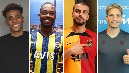 Süper Lig'de 2022 de  biten tüm transferler