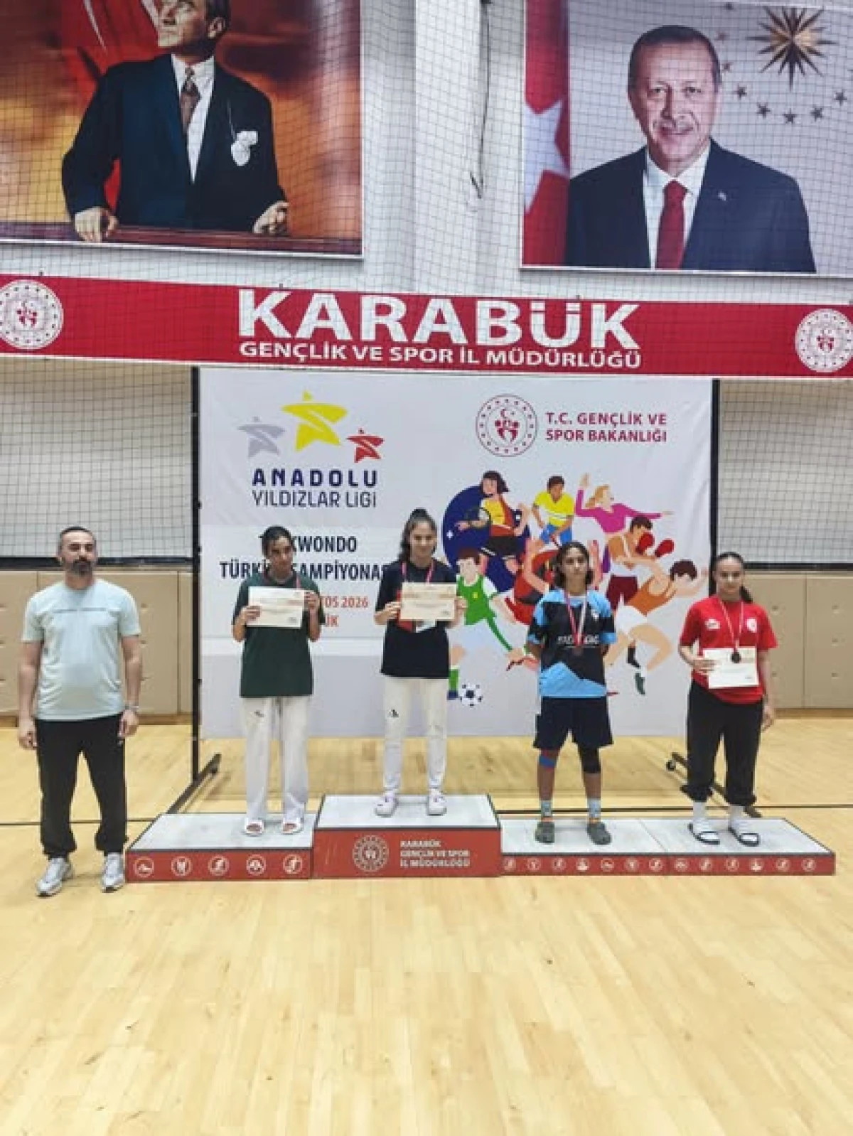 Taekwondoculardan T&uuml;rkiye Şampiyonası&rsquo;nda Dereceler