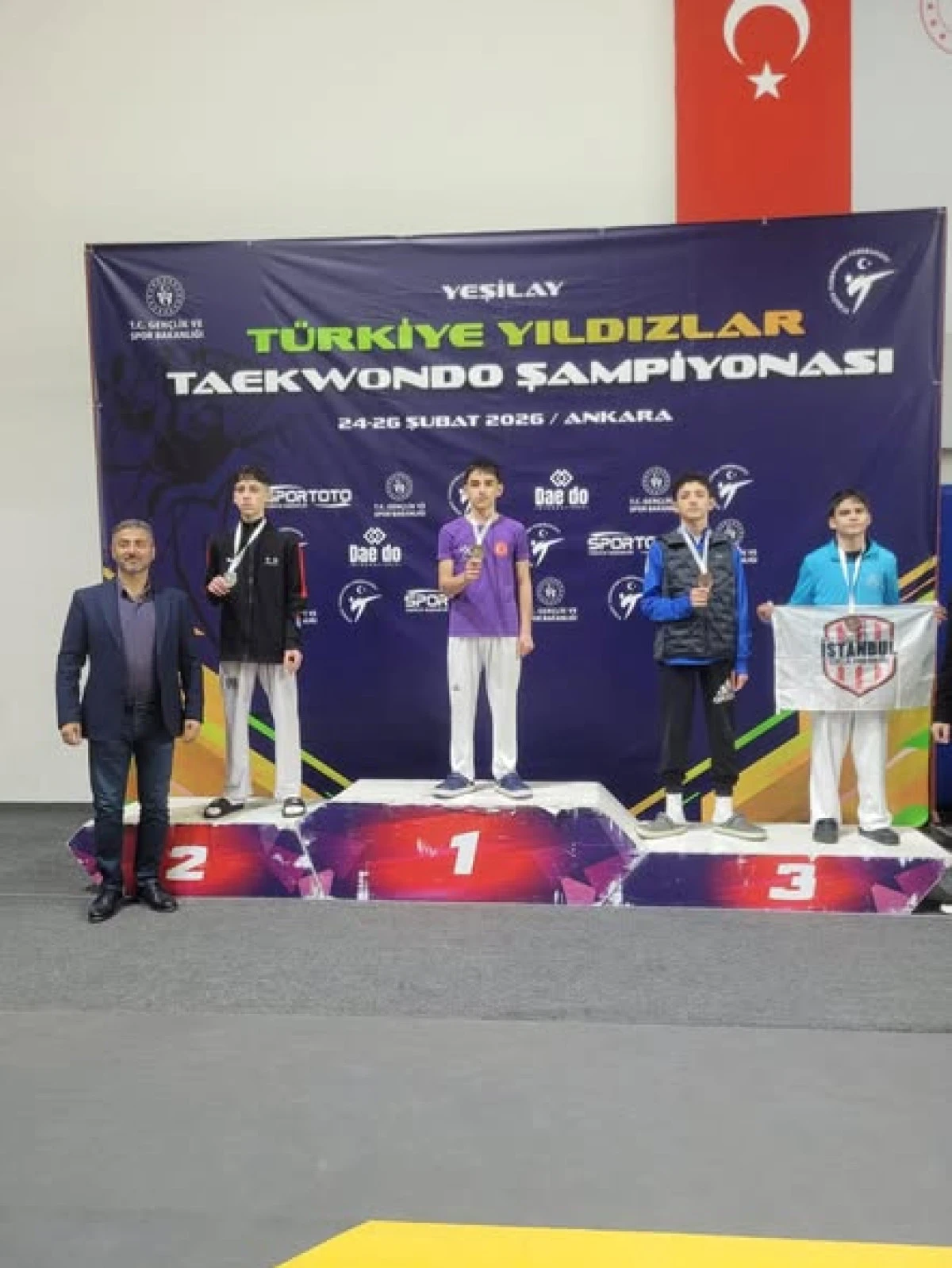 Taekwondocularımızdan T&uuml;rkiye Şampiyonasında &Ouml;nemli Dereceler