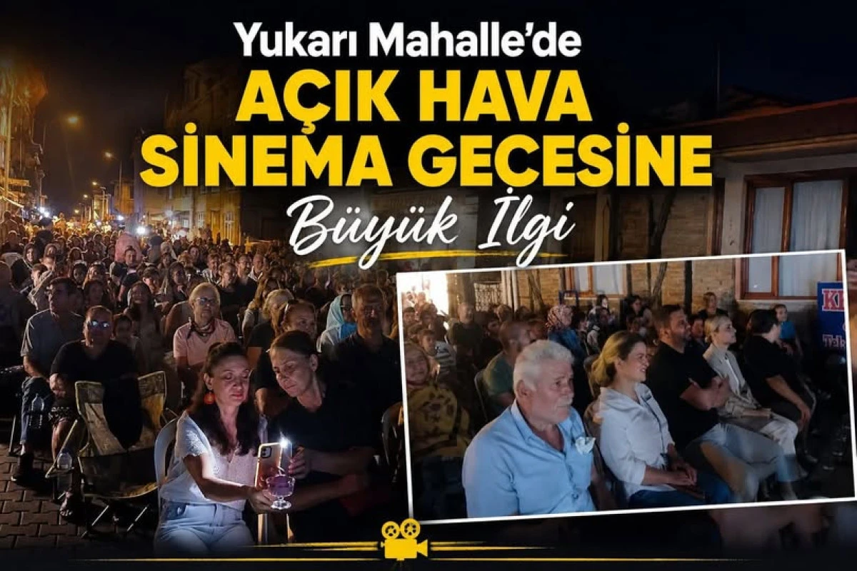 Tarihi &Ccedil;arşı&rsquo;da A&ccedil;ık Hava Sinema Gecesine Yoğun İlgi