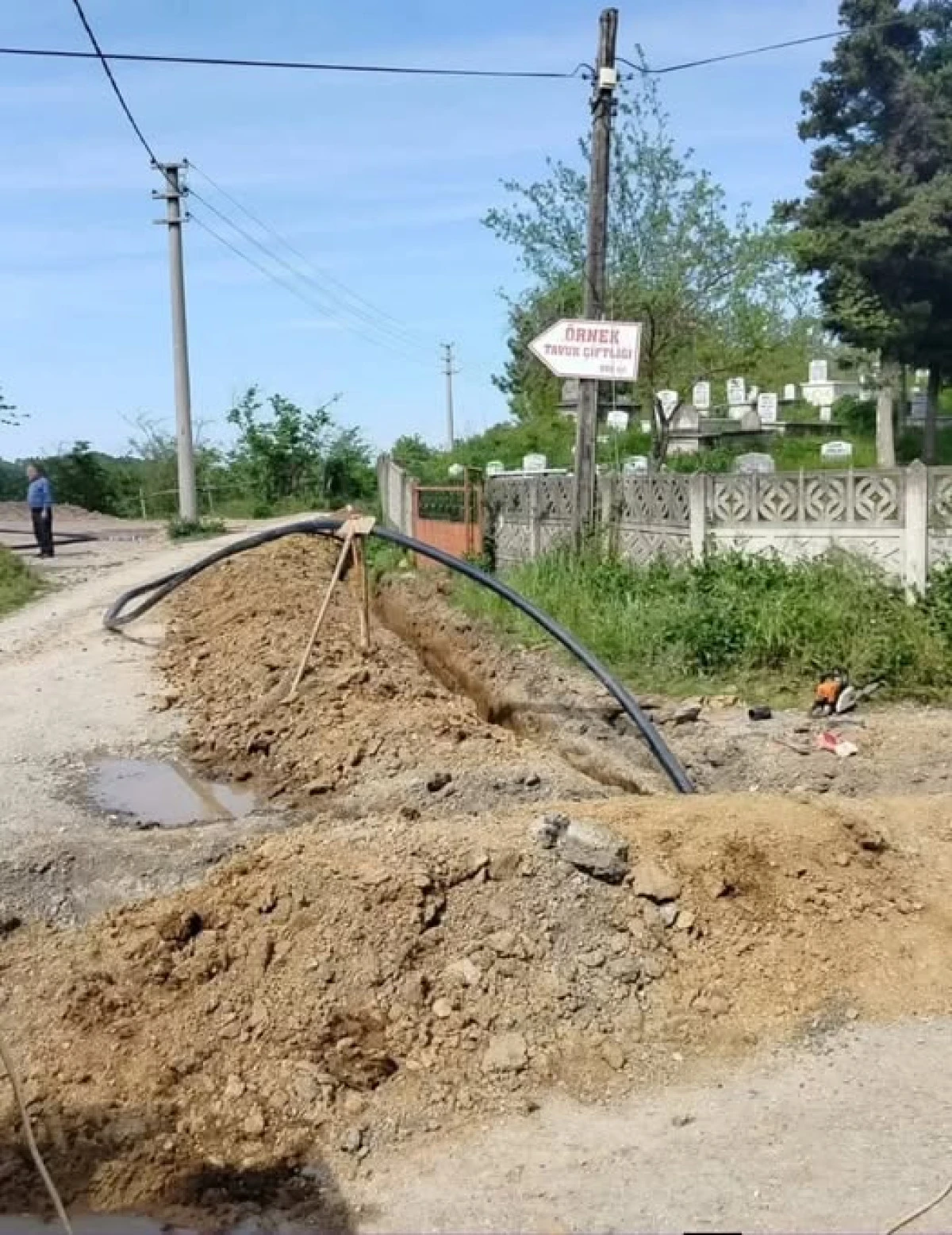 Tepek&ouml;y&rsquo;de Altyapı Seferberliği Başlatıldı