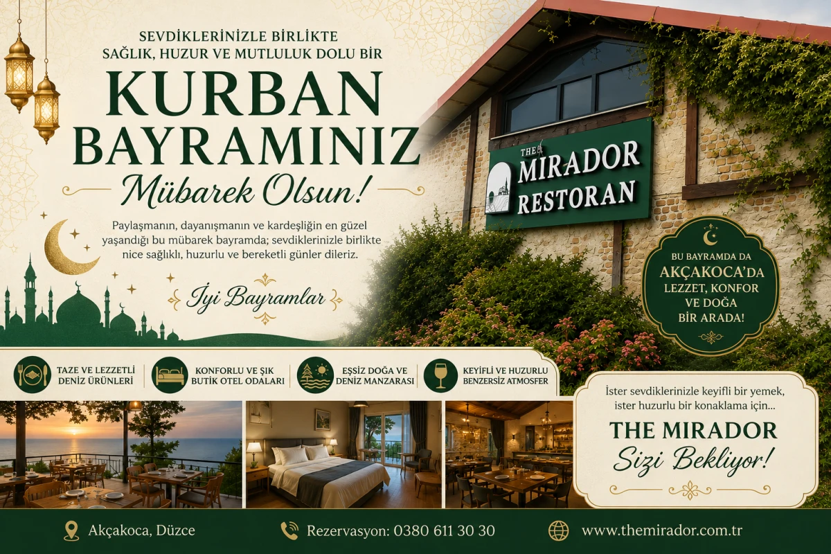 THE MİRADOR RESTERON DAN KURBAN BAYRAMI MESAJI
