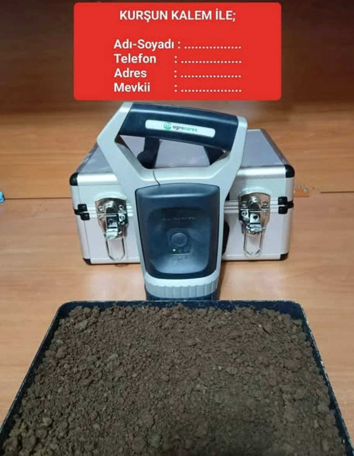 TOPRAK ANALİZLERİMİZ BAŞLAMIŞTIR.