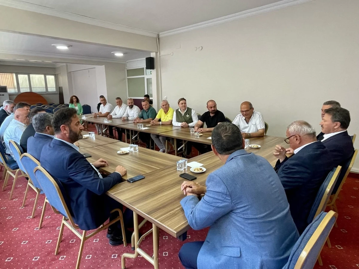 TŞOF&rsquo; TAN DESOB BAŞKANI B&Uuml;LENT KESER&rsquo;E &ldquo;HAYIRLI OlSUN&rdquo; ZİYARETİ