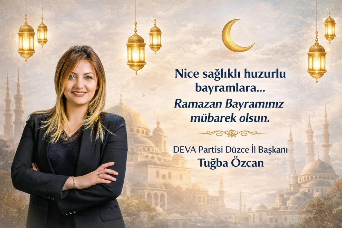 TUĞBA &Ouml;ZCAN D&Uuml;ZCE LİLERİN BAYRAMINI KUTLADI