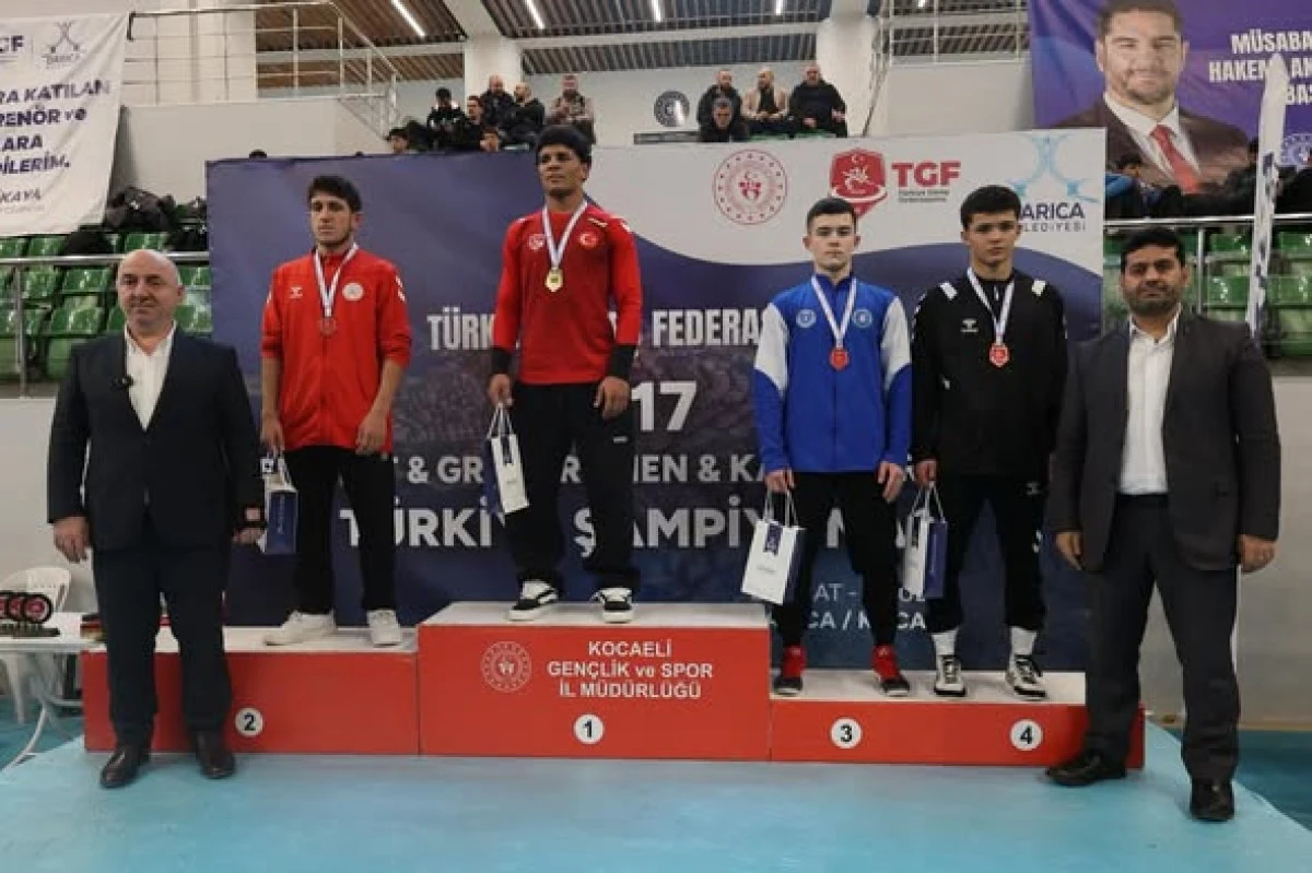 U17 Serbest G&uuml;reş T&uuml;rkiye Şampiyonası Sona Erdi