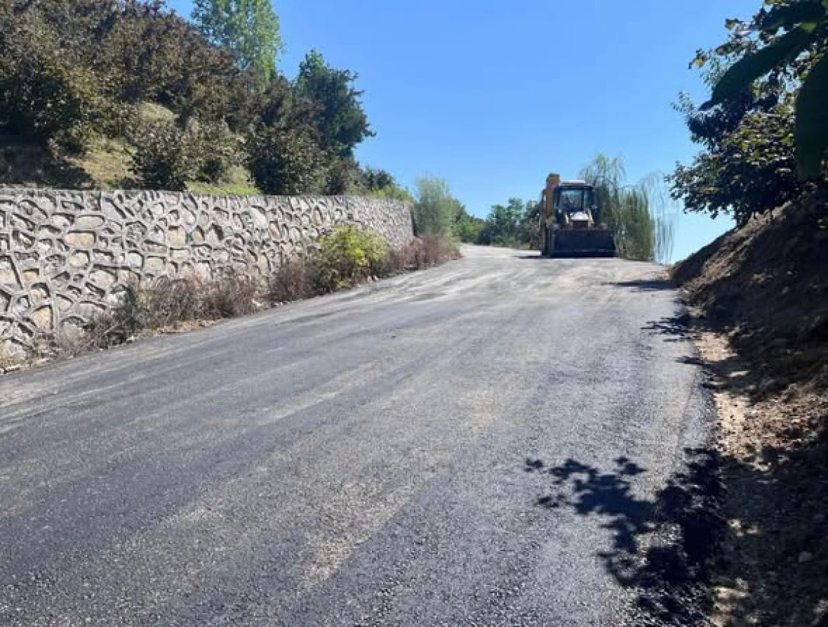 Uğurlu - Esmahanım K&ouml;yleri Bağlantı Yolunda Bakım &Ccedil;alışması