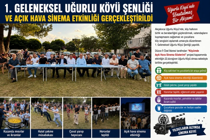 Uğurlu K&ouml;y&uuml;&rsquo;nde Geleneksel Şenlik Coşkusu
