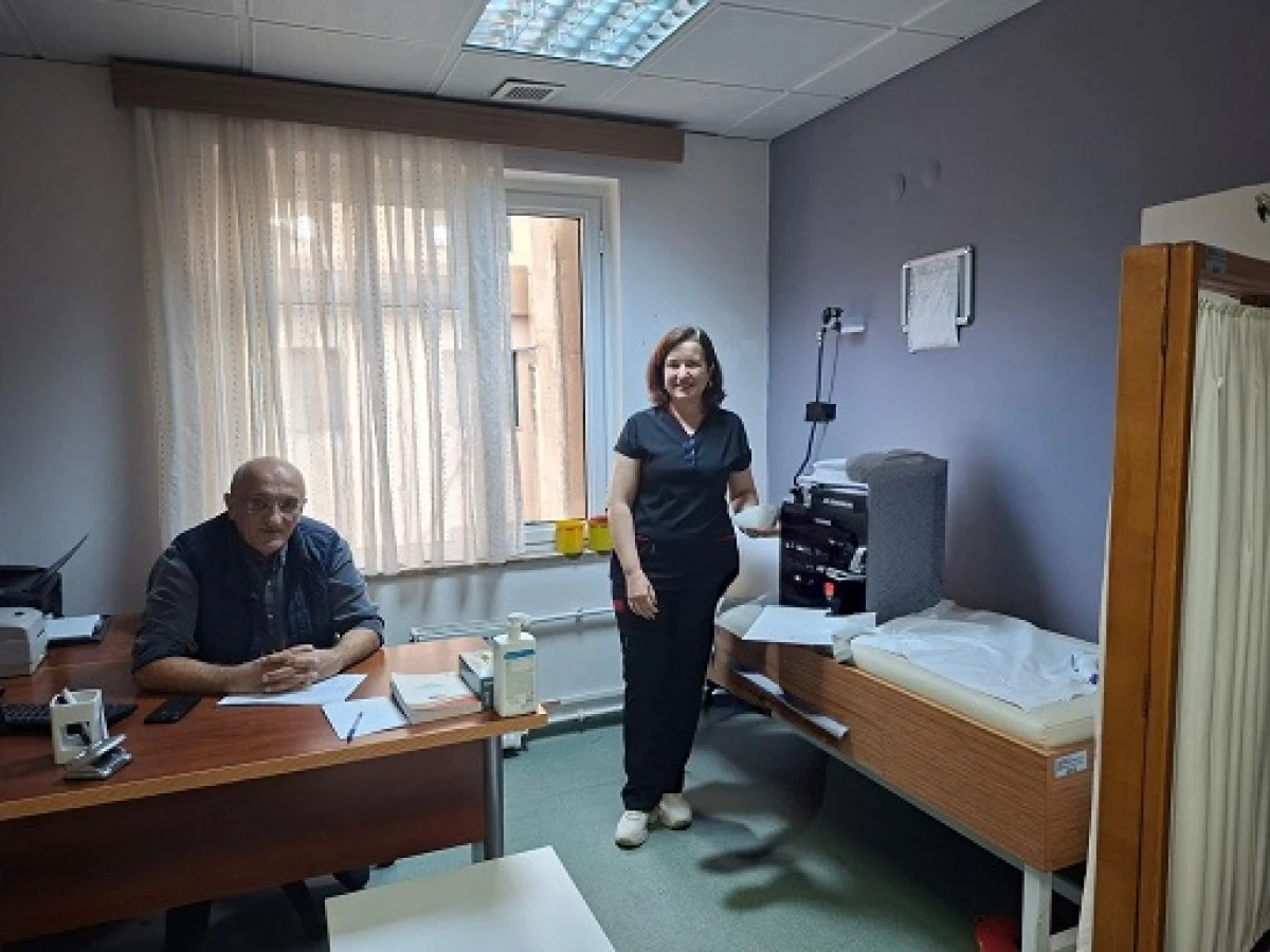 Üniversite  Personelinin Sağlık Taramasına Başlandı