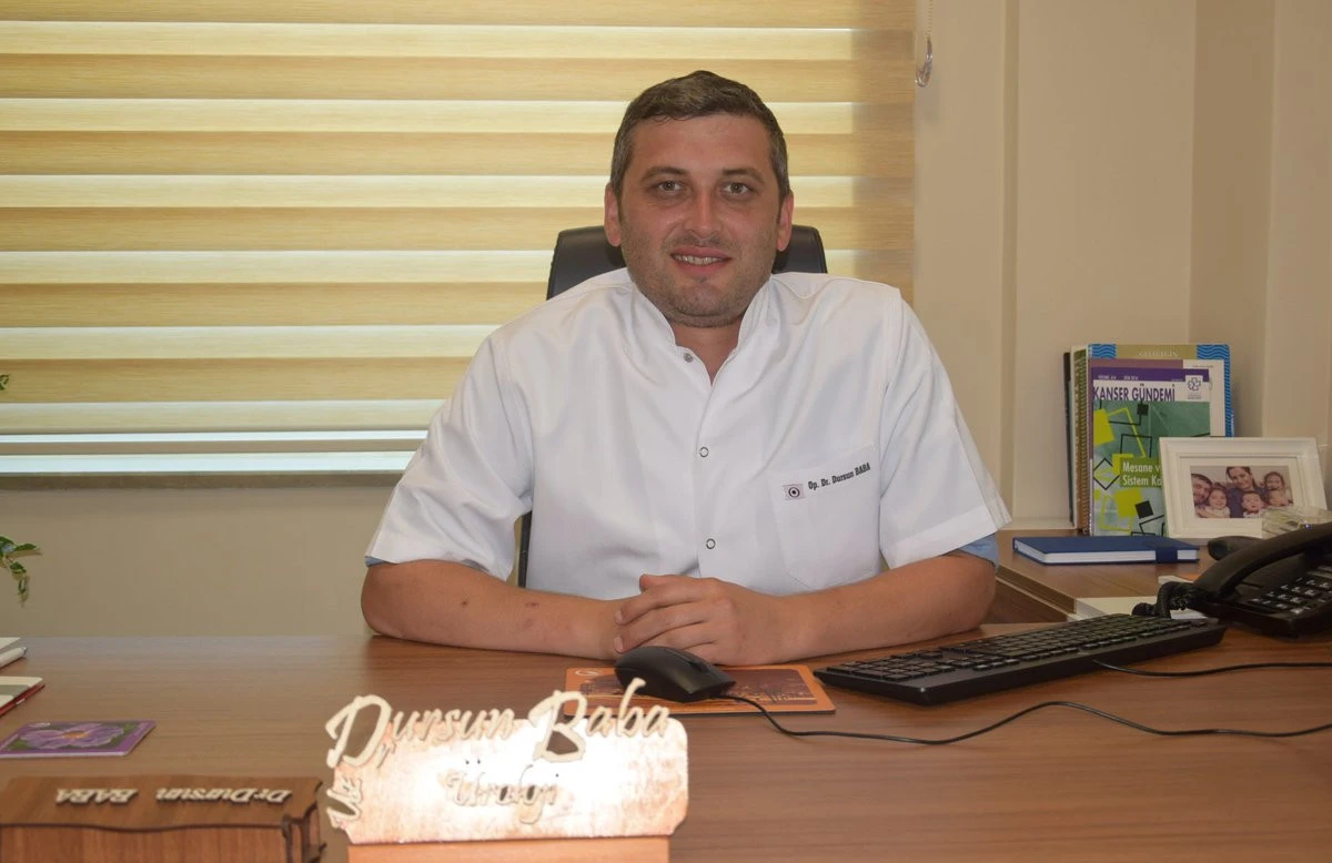 &Uuml;ROLOJİ DOKTORU DURSUN BABA DO&Ccedil;ENTLİK UNVANINI ALDI