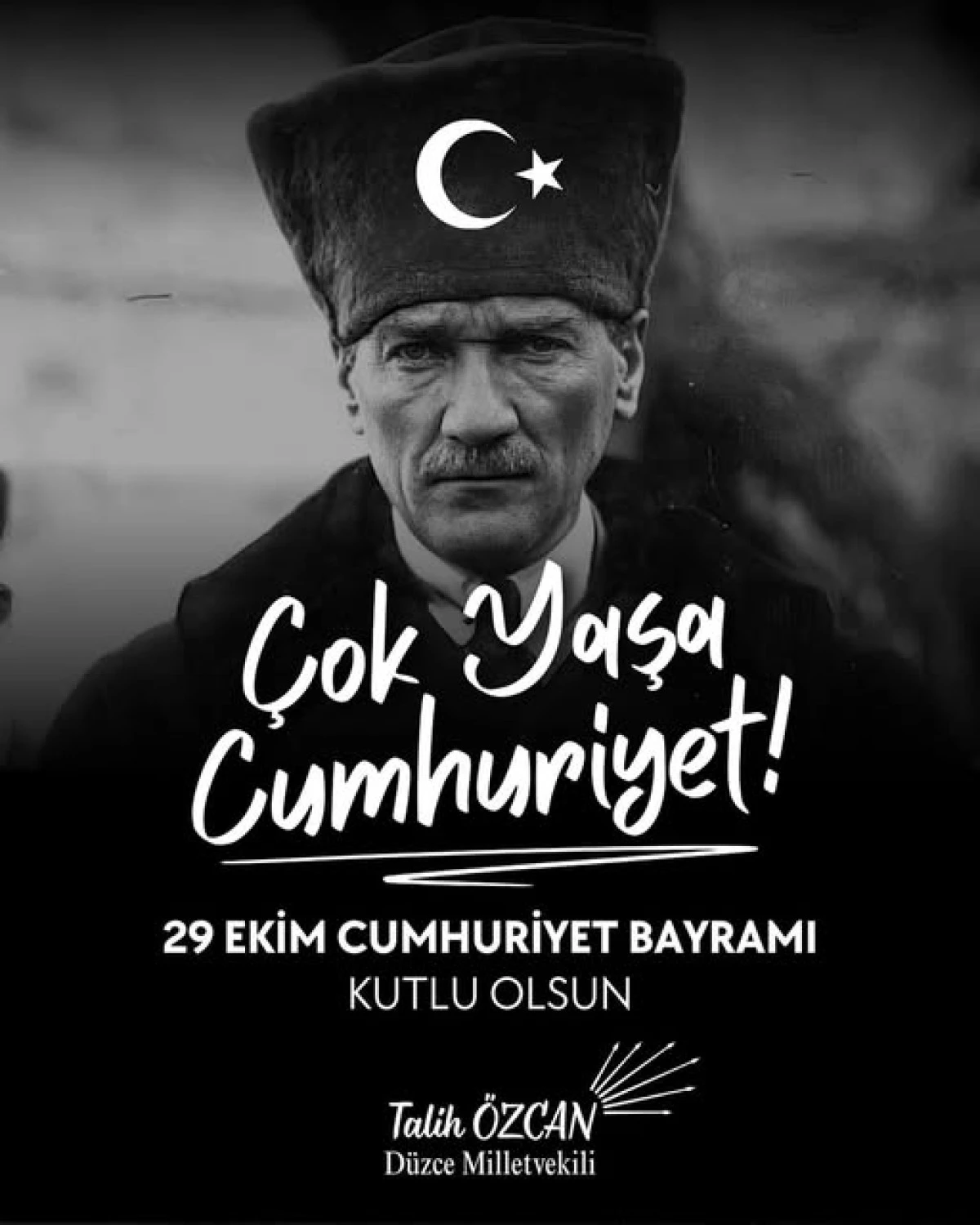VEKİL ÖZCAN,Türkiye Cumhuriyeti 102 yıldır dimdik ayakta!