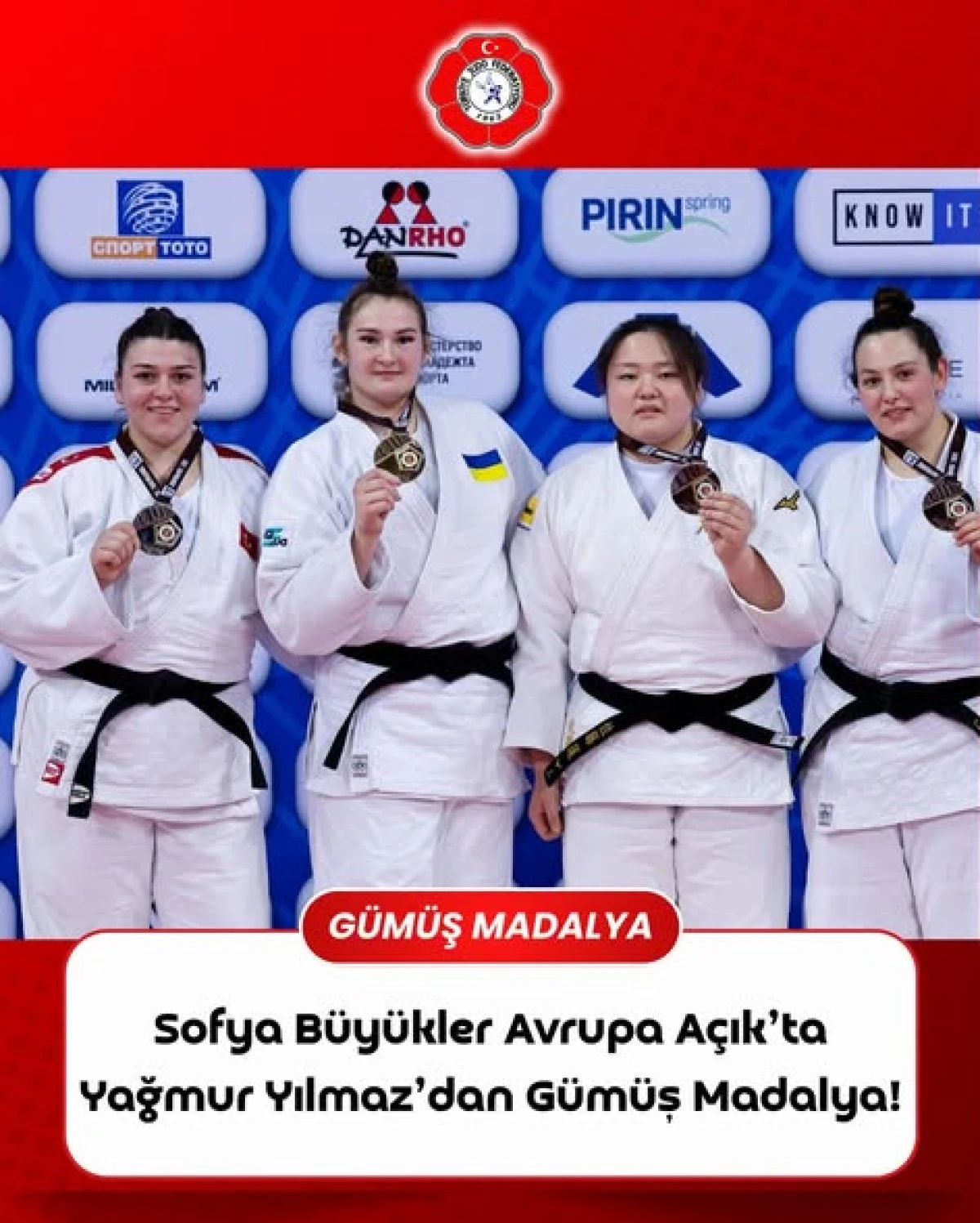 Yağmur Yılmaz&rsquo;dan G&uuml;m&uuml;ş Madalya!