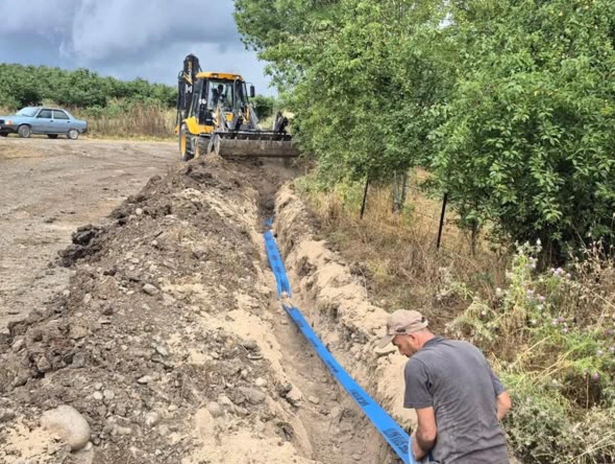 Yakabaşı K&ouml;y&uuml; İ&ccedil;me Suyu İsale Hattında &Ccedil;alışmaların Y&uuml;zde 70'i Tamamlandı