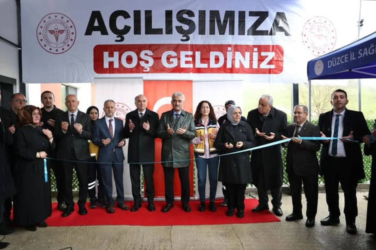 YAZLIK MAHALLESİ&rsquo;NDE 112 ACİL SAĞLIK HİZMETLERİ İSTASYONU HİZMETE A&Ccedil;ILDI