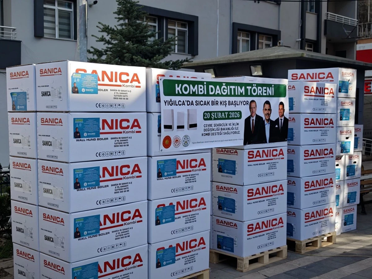 YIĞILCA DA 100 KOMBİ DAĞITIMI