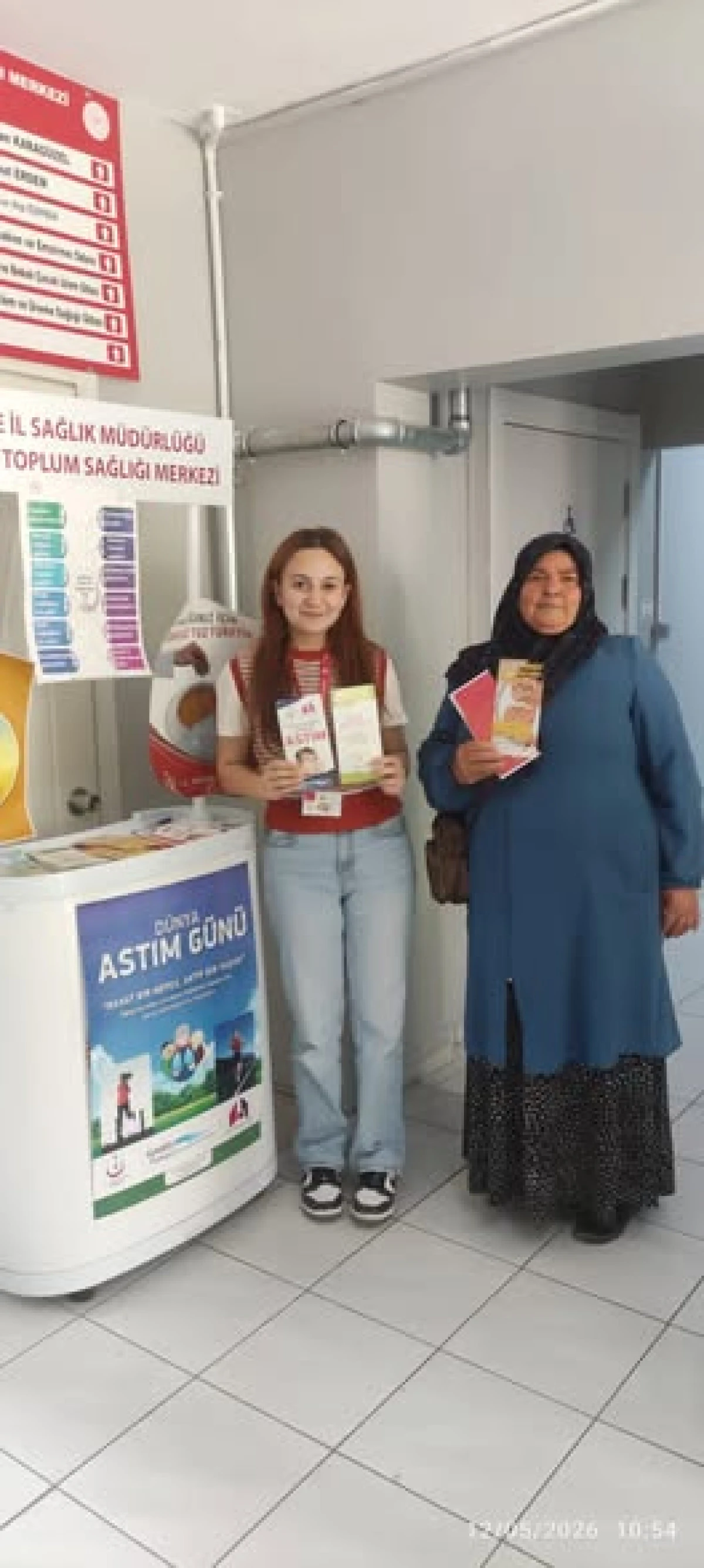 YIĞILCA DA VATANDAŞLAR ASTIM KONUSYNDA BİLGİLENDİRİLDİ